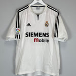 Shop 2003/04 REAL MADRID BECKHAM #23 HOME SHIRT (XL) ADIDAS, classic football shirts, vintage football shirts & retro soccer jerseys at Cult Kits