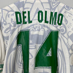 Shop 1996/98 MEXICO DEL OLMO #14 AWAY SHIRT (M) ABA SPORT, classic football shirts, vintage football shirts & retro soccer jerseys at Cult Kits