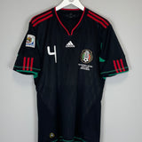 Shop 2010/11 MEXICO R.MARQUEZ #4 AWAY SHIRT (L) ADIDAS, classic football shirts, vintage football shirts & retro soccer jerseys at Cult Kits