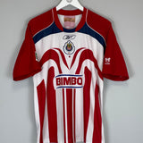 2006/07 CHIVAS GUADALAJARA R.MORALES #11 HOME SHIRT (M) REEBOK
