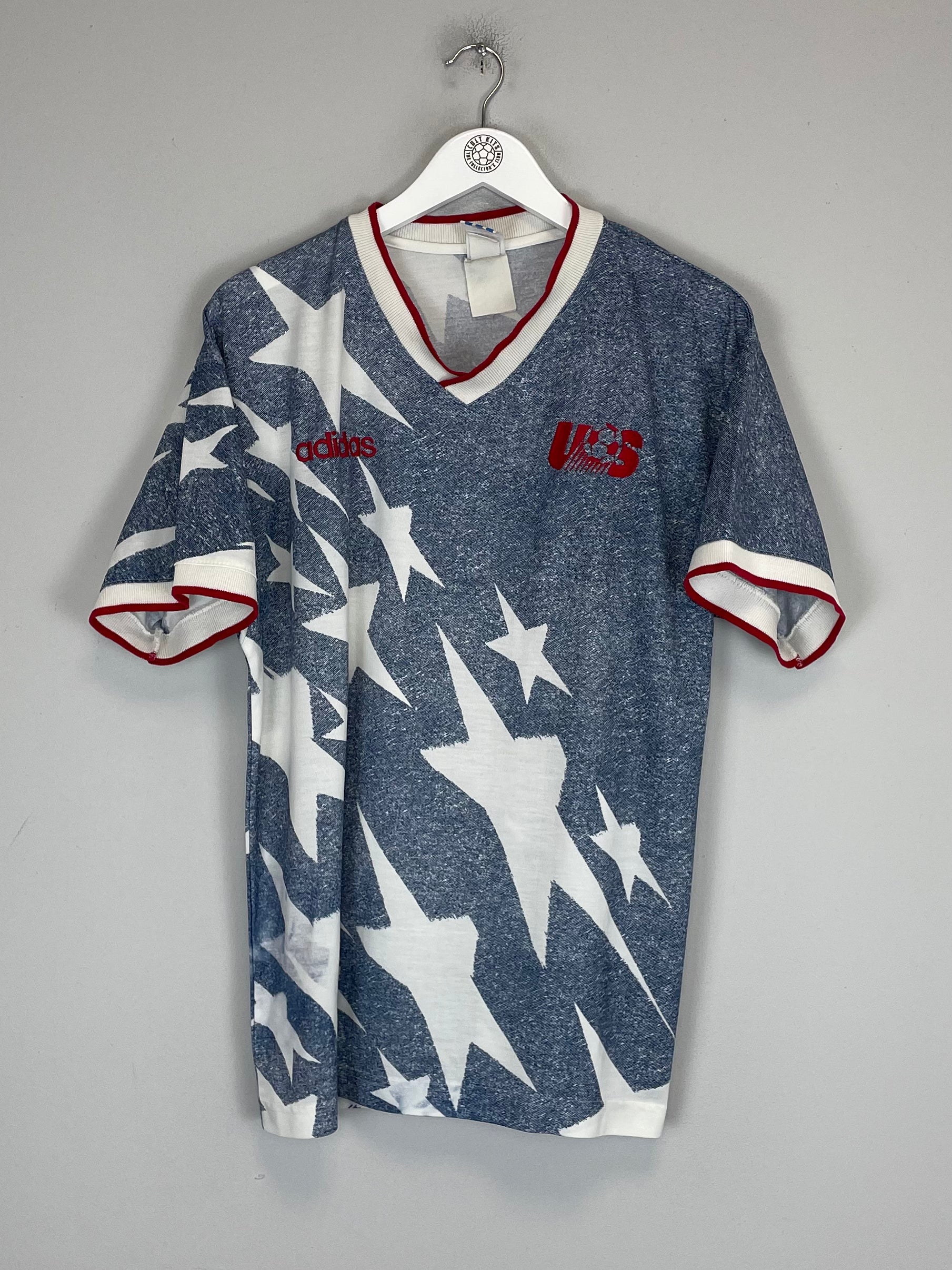 Shop 1994 USA AWAY SHIRT (L) ADIDAS, classic football shirts, vintage football shirts & retro soccer jerseys at Cult Kits