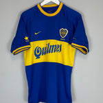 Shop 2000/01 BOCA JUNIORS *SPECIAL* HOME SHIRT (M) NIKE, classic football shirts, vintage football shirts & retro soccer jerseys at Cult Kits