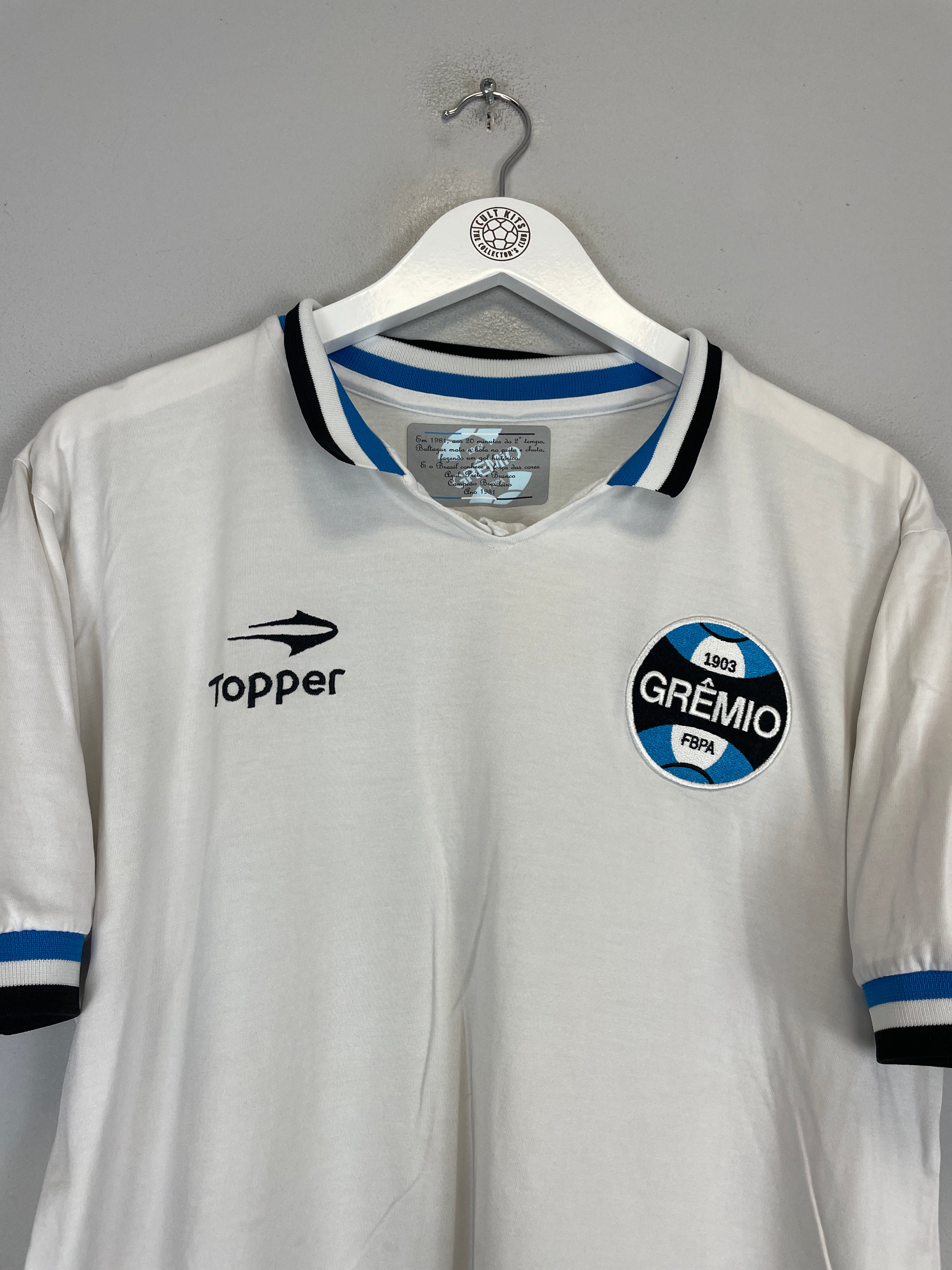 Shop 2011 GREMIO #30 SPECIAL SHIRT (L) TOPPER, classic football shirts, vintage football shirts & retro soccer jerseys at Cult Kits