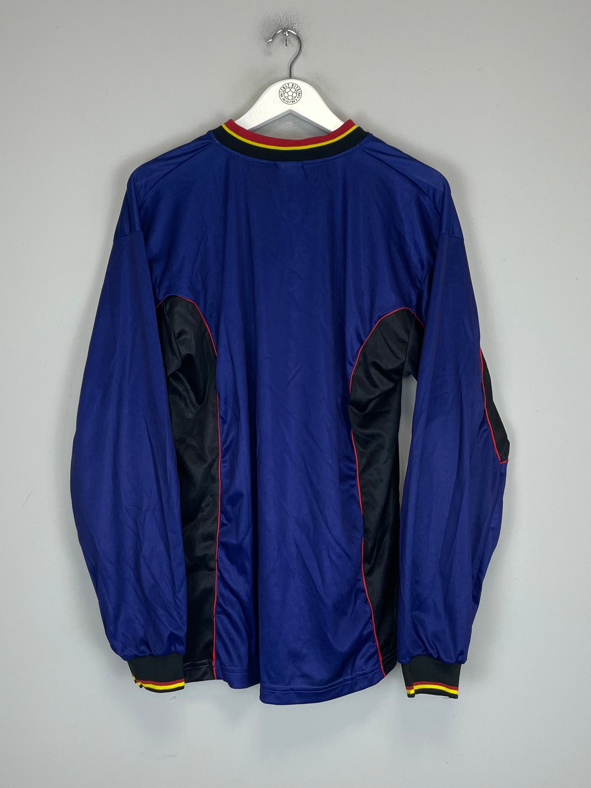 Shop 1998/99 BELGIUM GK SHIRT (M) DIADORA, classic football shirts, vintage football shirts & retro soccer jerseys at Cult Kits