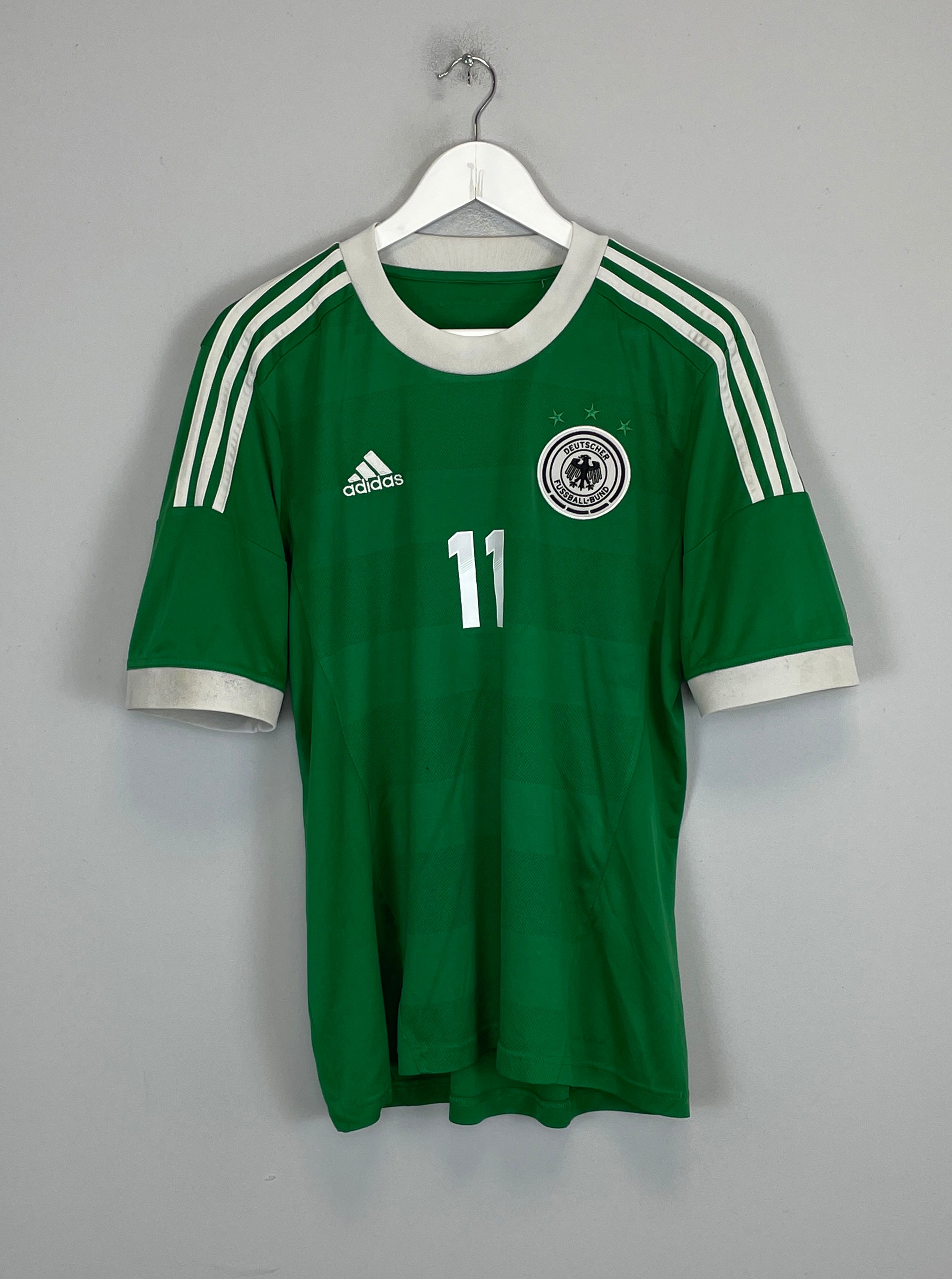 Shop 2012/13 GERMANY KLOSE #11 AWAY SHIRT (M) ADIDAS, classic football shirts, vintage football shirts & retro soccer jerseys at Cult Kits