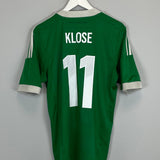 Shop 2012/13 GERMANY KLOSE #11 AWAY SHIRT (M) ADIDAS, classic football shirts, vintage football shirts & retro soccer jerseys at Cult Kits