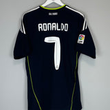 2010/11 REAL MADRID RONALDO #7 AWAY SHIRT (M) ADIDAS