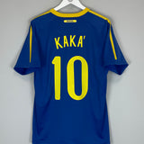 2010/11 BRAZIL KAKA #10 AWAY SHIRT (L) NIKE