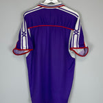 Shop 2001/02 FIORENTINA HOME SHIRT (L) MIZUNO, classic football shirts, vintage football shirts & retro soccer jerseys at Cult Kits
