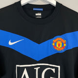 2009/10 MANCHESTER UNITED BERBATOV #9 AWAY SHIRT (L) NIKE