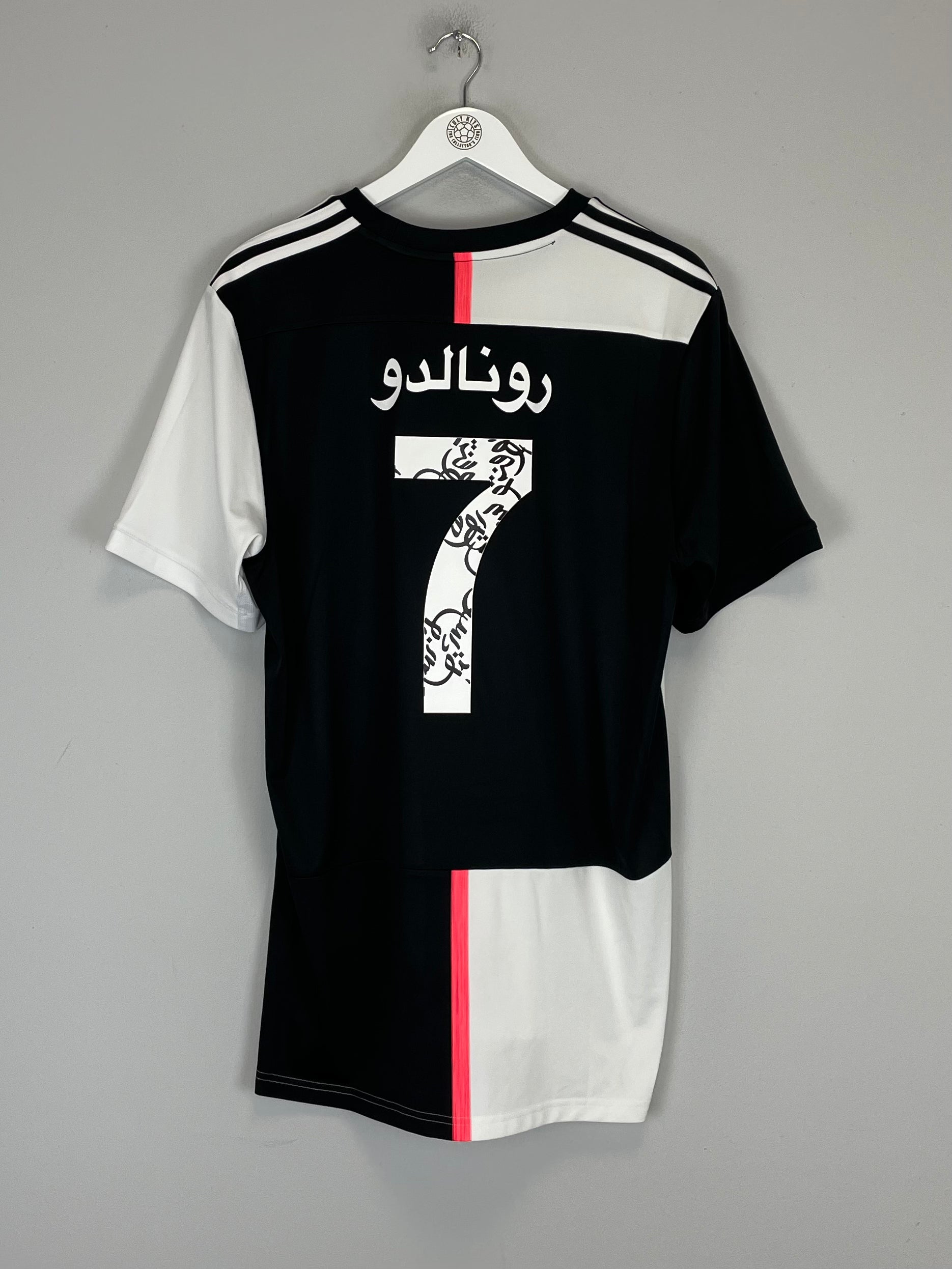 Shop 2019/20 JUVENTUS RONALDO #7 'ARABIC' HOME SHIRT (XL) ADIDAS, classic football shirts, vintage football shirts & retro soccer jerseys at Cult Kits