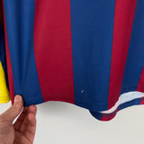 2005/06 BARCELONA RONALDINHO #10 HOME SHIRT (M) NIKE