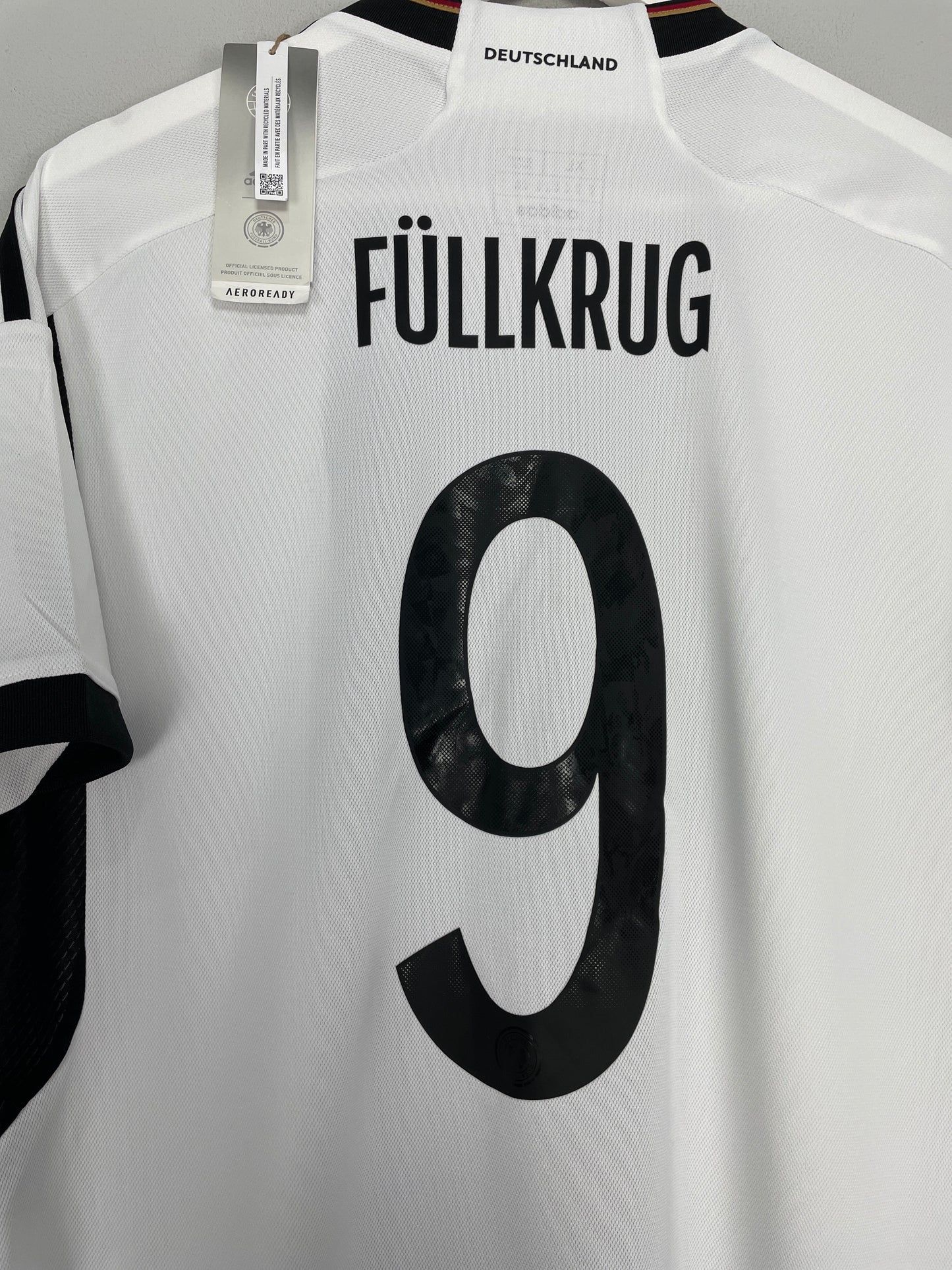 2022/23 GERMANY FULLKRUG #9 *BNWT* HOME SHIRT (XL) ADIDAS