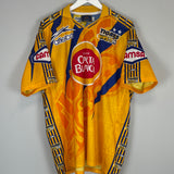 Shop 1997/98 TIGRES HOME SHIRT (XL) ATLETICA, classic football shirts, vintage football shirts & retro soccer jerseys at Cult Kits