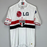 2009/10 SAO PAULO #10 HOME SHIRT (M) REEBOK