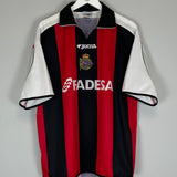 Shop 2001/02 DEPORTIVO LA CORUNA VALERON #21 AWAY SHIRT (XL) JOMA, classic football shirts, vintage football shirts & retro soccer jerseys at Cult Kits