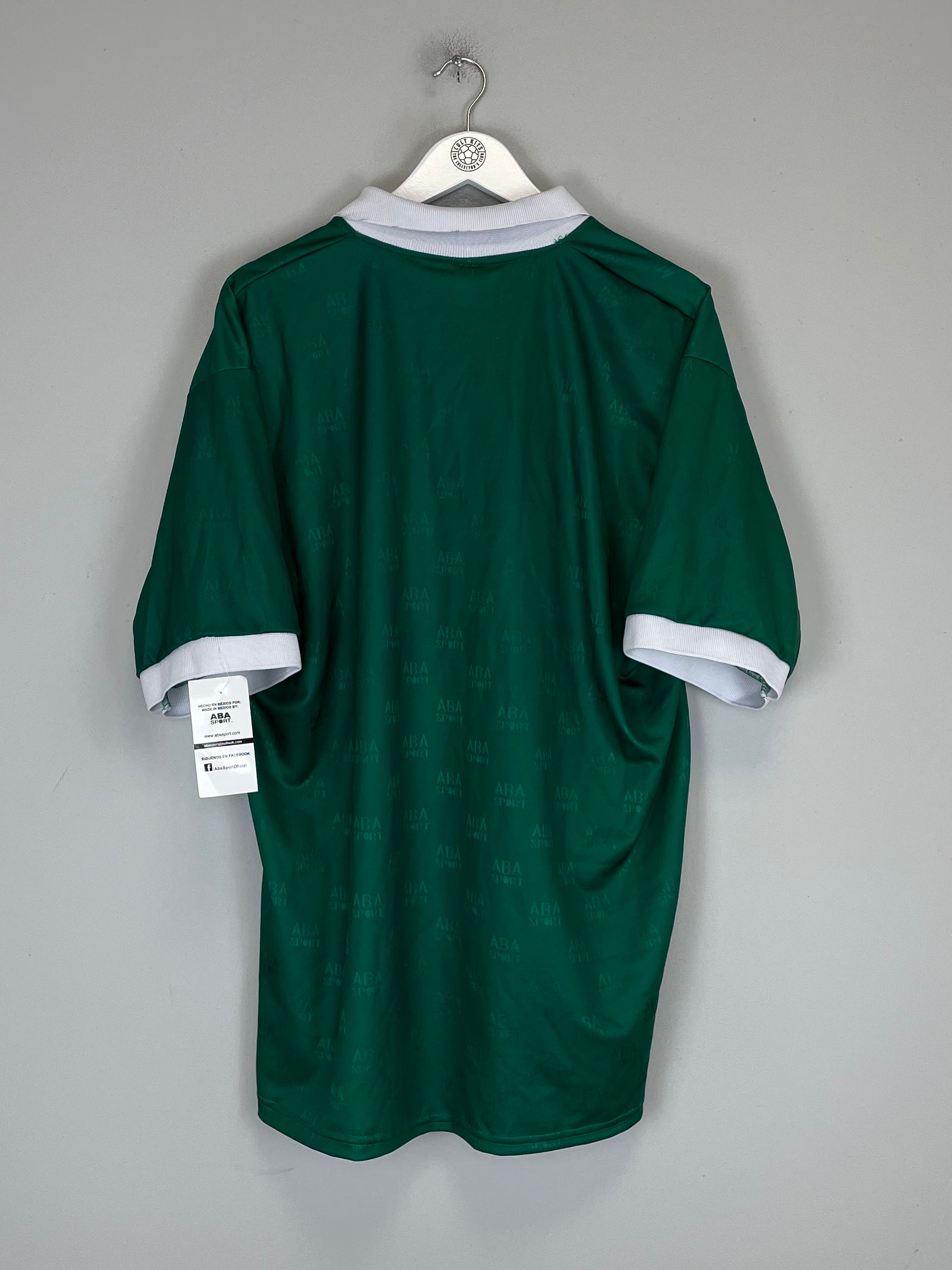 Shop 1995 MEXICO *REISSUE* BNWT HOME SHIRT (XXL) ABA SPORT, classic football shirts, vintage football shirts & retro soccer jerseys at Cult Kits