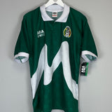 Shop 1995 MEXICO *REISSUE* BNWT HOME SHIRT (L) ABA SPORT, classic football shirts, vintage football shirts & retro soccer jerseys at Cult Kits