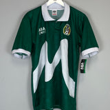 Shop 1995 MEXICO *REISSUE* BNWT HOME SHIRT (L) ABA SPORT, classic football shirts, vintage football shirts & retro soccer jerseys at Cult Kits