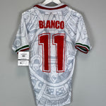 Shop 1998 MEXICO C.BLANCO #11 *REISSUE* BNWT AWAY SHIRT (S) ABA SPORT, classic football shirts, vintage football shirts & retro soccer jerseys at Cult Kits