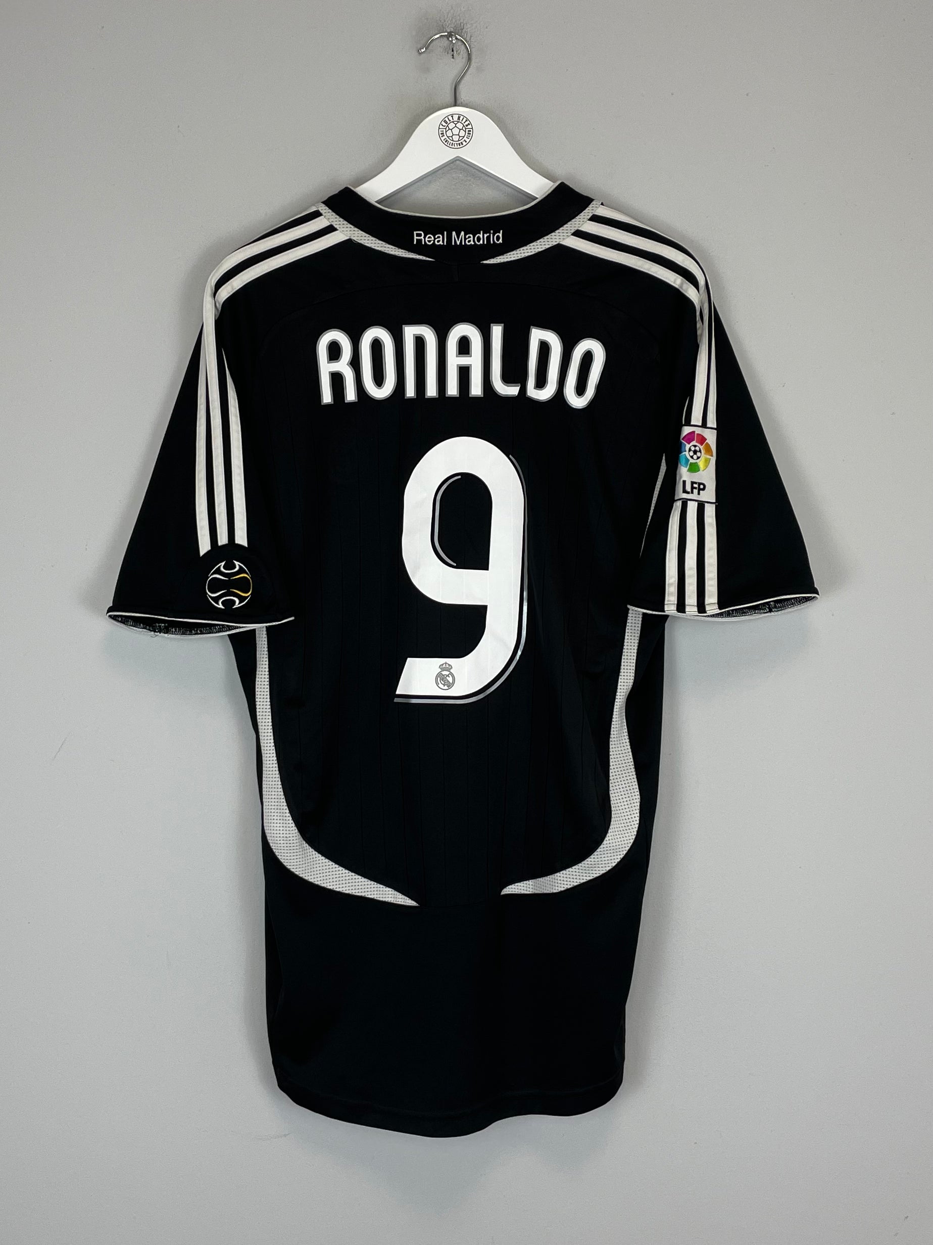 Shop 2006/07 REAL MADRID RONALDO #9 AWAY SHIRT (L) ADIDAS, classic football shirts, vintage football shirts & retro soccer jerseys at Cult Kits