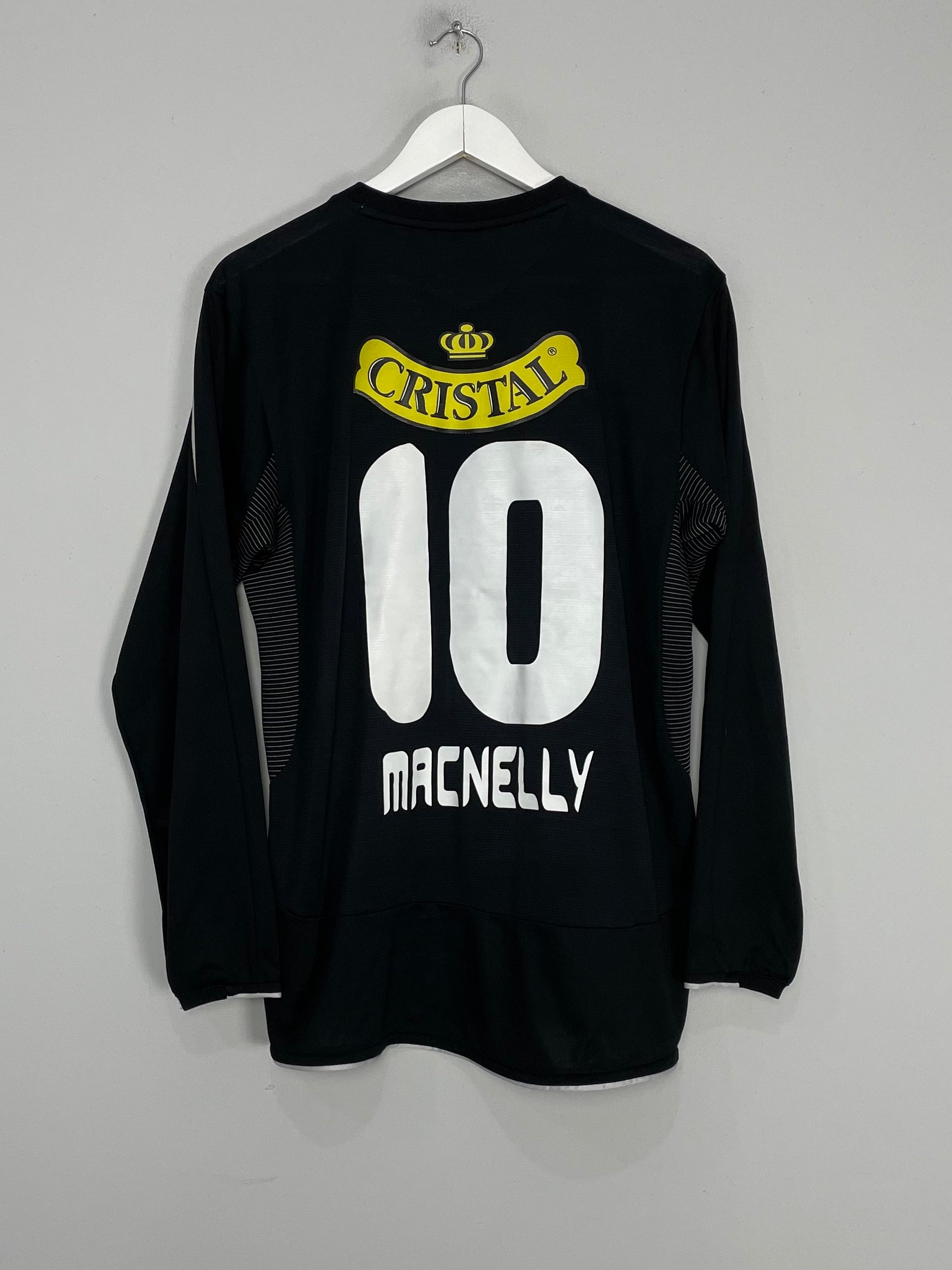 Shop 2006/07 COLO COLO MACNELLY #10 L/S AWAY SHIRT (L) UMBRO, classic football shirts, vintage football shirts & retro soccer jerseys at Cult Kits