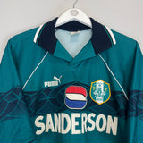 Shop 1995/97 SHEFFIELD WEDNESDAY AWAY SHIRT (XL) PUMA, classic football shirts, vintage football shirts & retro soccer jerseys at Cult Kits