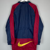 2000/01 BARCELONA WINDBREAKER JACKET (M) NIKE
