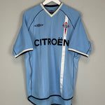 Shop 2001/03 CELTA VIGO MOSTOVOI #10 HOME SHIRT (L) UMBRO, classic football shirts, vintage football shirts & retro soccer jerseys at Cult Kits
