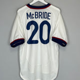 2000/02 USA MCBRIDE #20 HOME SHIRT (L) NIKE