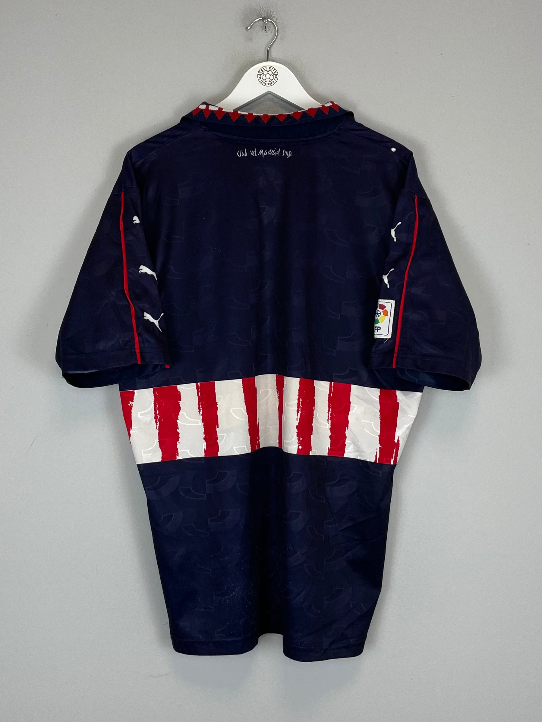 Shop 1997/98 ATLETICO MADRID AWAY SHIRT (L) PUMA, classic football shirts, vintage football shirts & retro soccer jerseys at Cult Kits