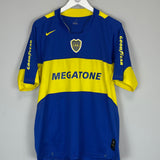 2005/06 BOCA JUNIORS PALERMO #9 HOME SHIRT (XL) NIKE