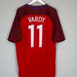 2016/17 ENGLAND VARDY #11 AWAY SHIRT (XL) NIKE