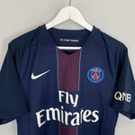 Shop 2016/17 PSG CAVANI #9 HOME SHIRT (M) NIKE, classic football shirts, vintage football shirts & retro soccer jerseys at Cult Kits