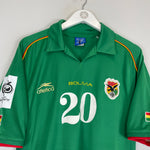 Shop 2004/06 BOLIVIA BOTERO #20 HOME SHIRT (L) ATLETICA, classic football shirts, vintage football shirts & retro soccer jerseys at Cult Kits