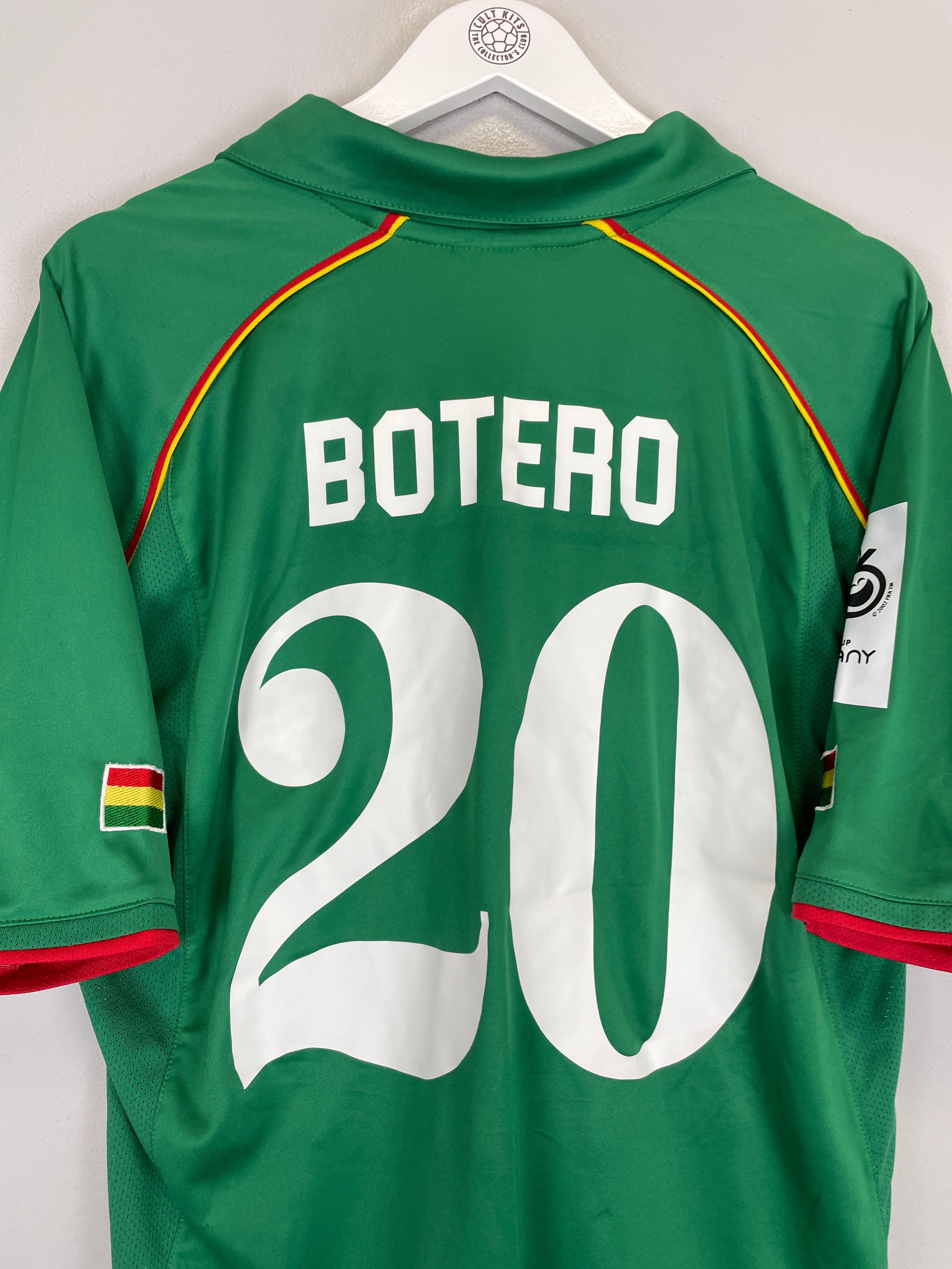 Shop 2004/06 BOLIVIA BOTERO #20 HOME SHIRT (L) ATLETICA, classic football shirts, vintage football shirts & retro soccer jerseys at Cult Kits