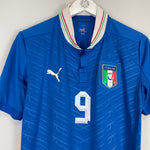 Shop 2012/13 ITALY BALOTELLI #9 HOME SHIRT (L) PUMA, classic football shirts, vintage football shirts & retro soccer jerseys at Cult Kits