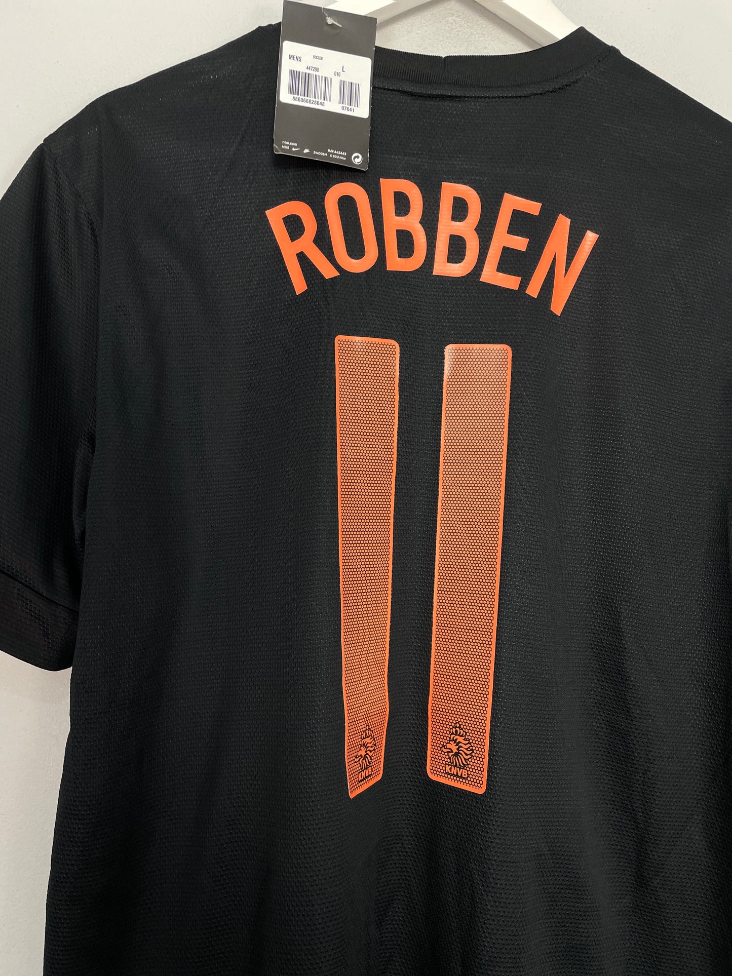 2012/13 NETHERLANDS ROBBEN #11 *BNWT* AWAY SHIRT (L) NIKE