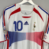 Shop 2006/07 FRANCE ZIDANE #10 AWAY SHIRT (XL) ADIDAS, classic football shirts, vintage football shirts & retro soccer jerseys at Cult Kits