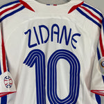 Shop 2006/07 FRANCE ZIDANE #10 AWAY SHIRT (XL) ADIDAS, classic football shirts, vintage football shirts & retro soccer jerseys at Cult Kits