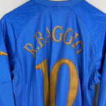 Shop 2004/06 ITALY R.BAGGIO #10 HOME SHIRT (M) PUMA, classic football shirts, vintage football shirts & retro soccer jerseys at Cult Kits