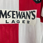 Shop 1995/96 RANGERS #8 AWAY SHIRT (M) ADIDAS, classic football shirts, vintage football shirts & retro soccer jerseys at Cult Kits