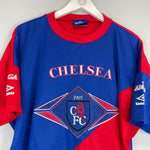 Shop 1993/94 CHELSEA TRAINING SHIRT (XL) UMBRO, classic football shirts, vintage football shirts & retro soccer jerseys at Cult Kits