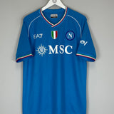 2023/24 NAPOLI KVARATSKHELIA #77 HOME SHIRT (XL) EA7