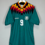 1994/96 GERMANY RIEDLE #9 AWAY SHIRT (M) ADIDAS