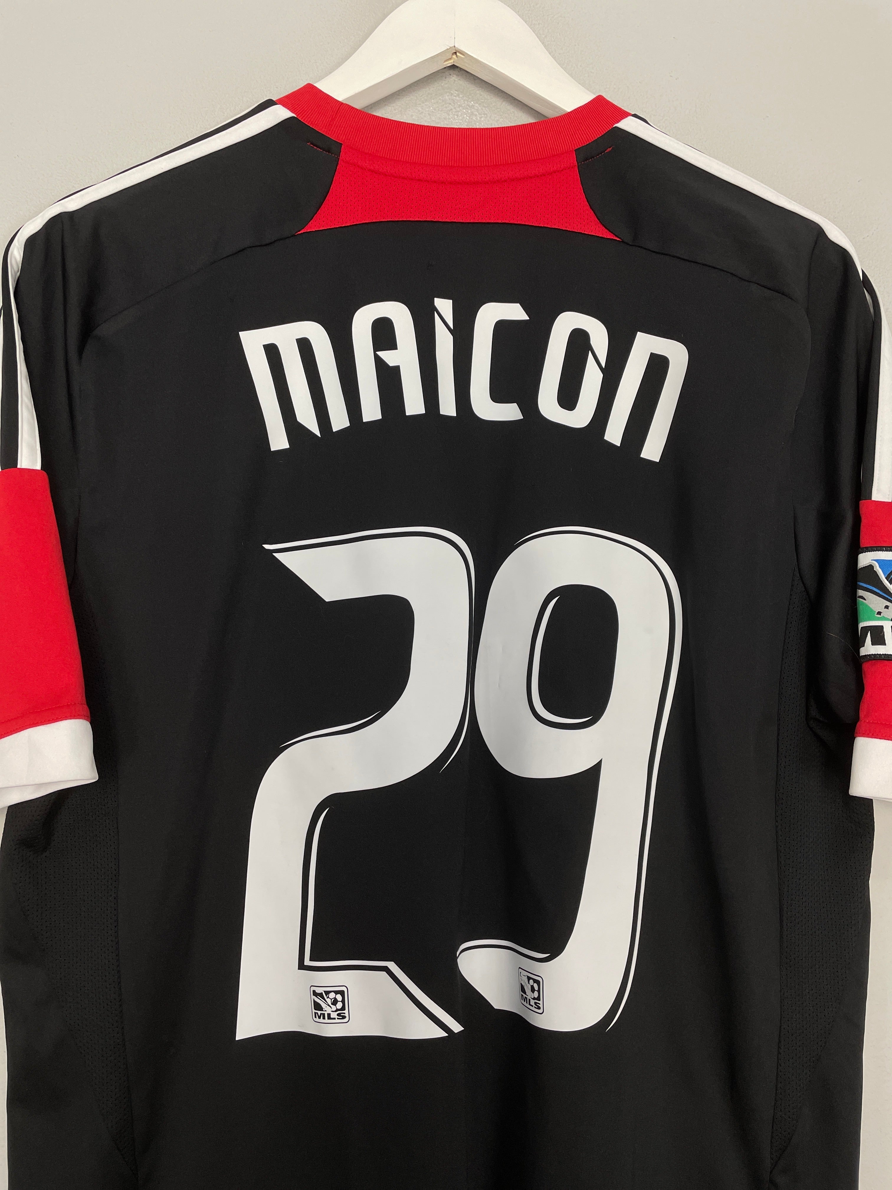 Shop 2013 DC UNITED MAICON #29 HOME SHIRT (L) ADIDAS, classic football shirts, vintage football shirts & retro soccer jerseys at Cult Kits
