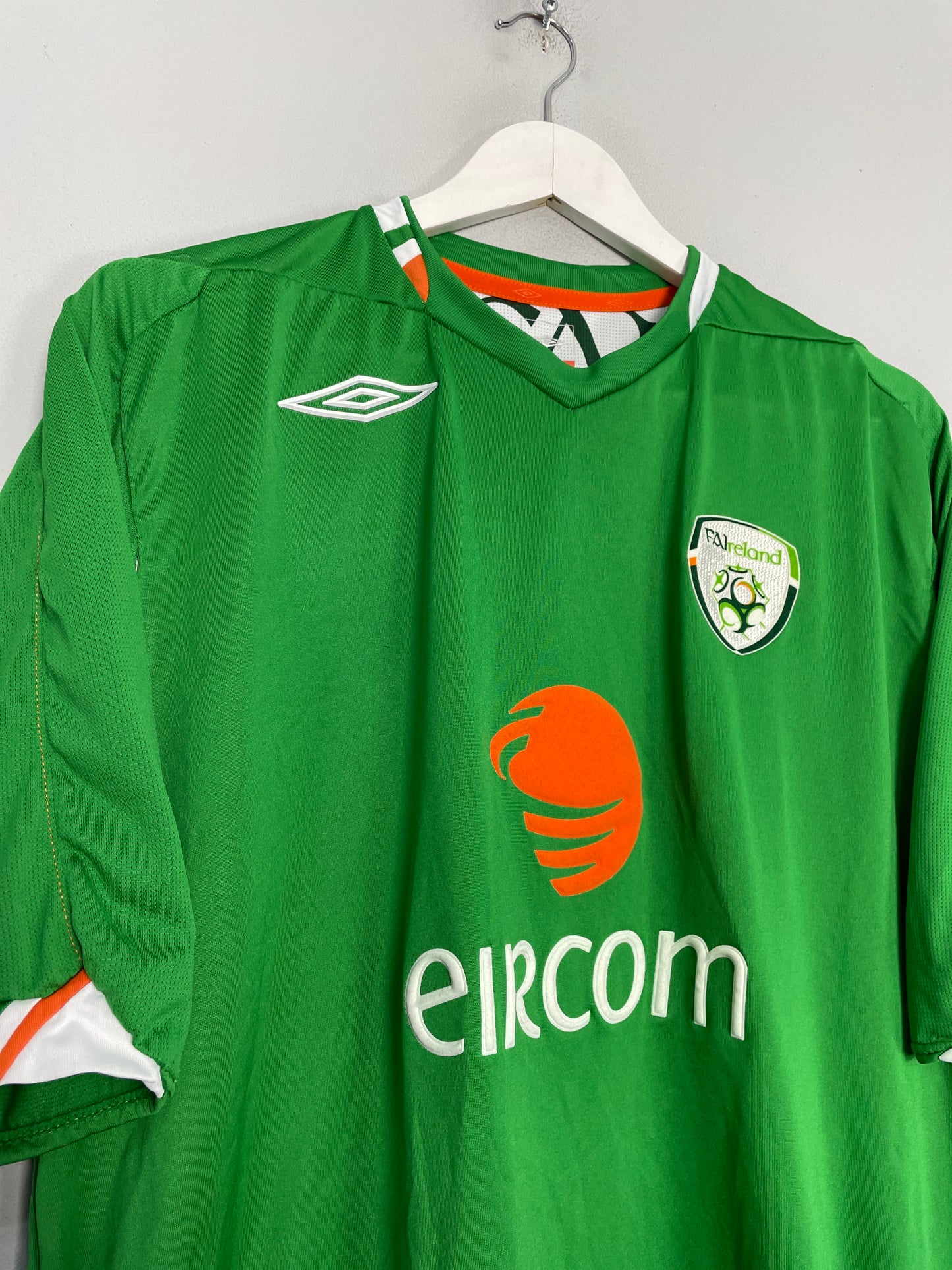 2006/08 IRELAND HOME SHIRT (XXL) UMBRO