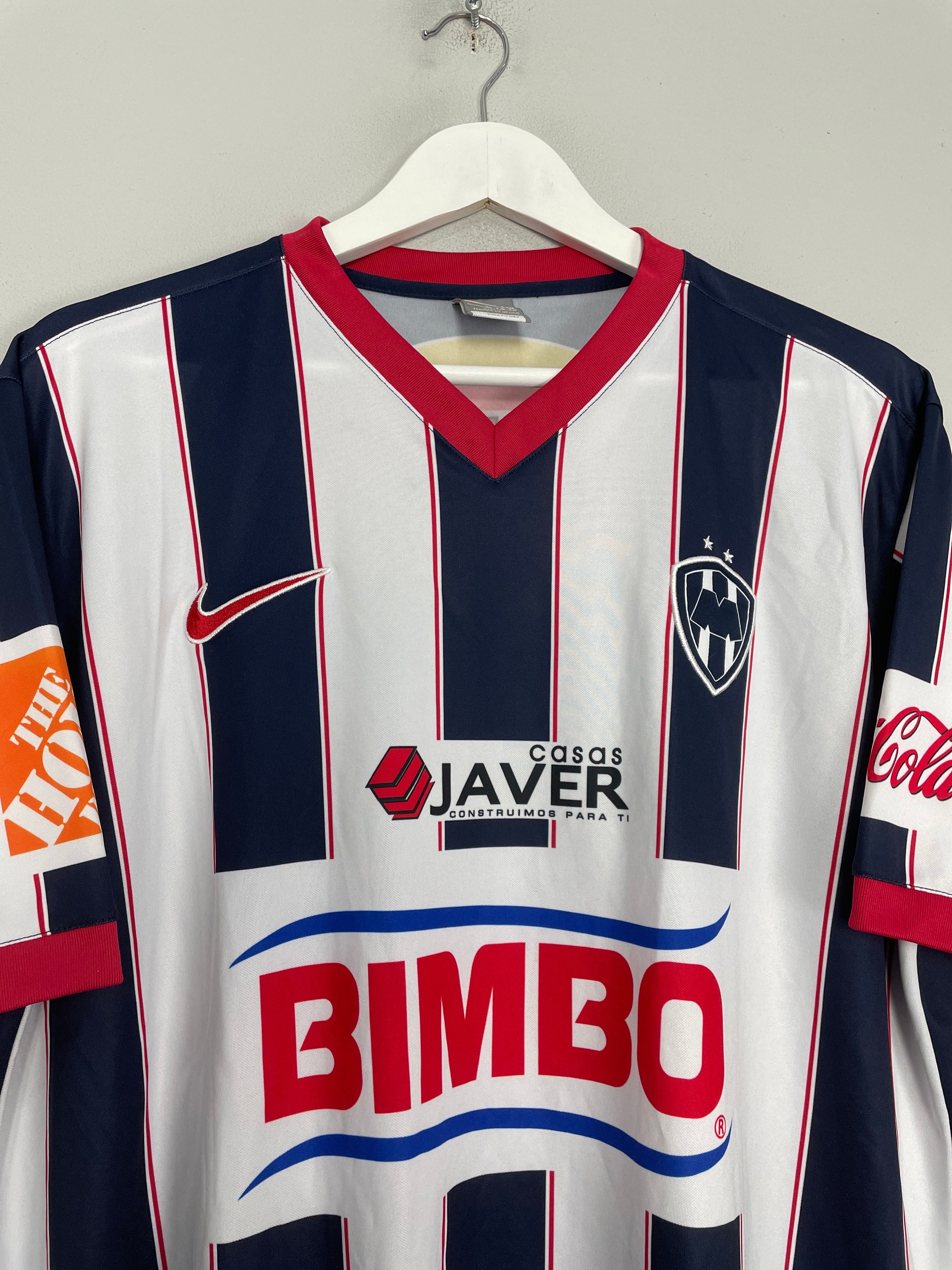 Shop 2009/10 MONTERREY HOME SHIRT (XL) NIKE, classic football shirts, vintage football shirts & retro soccer jerseys at Cult Kits