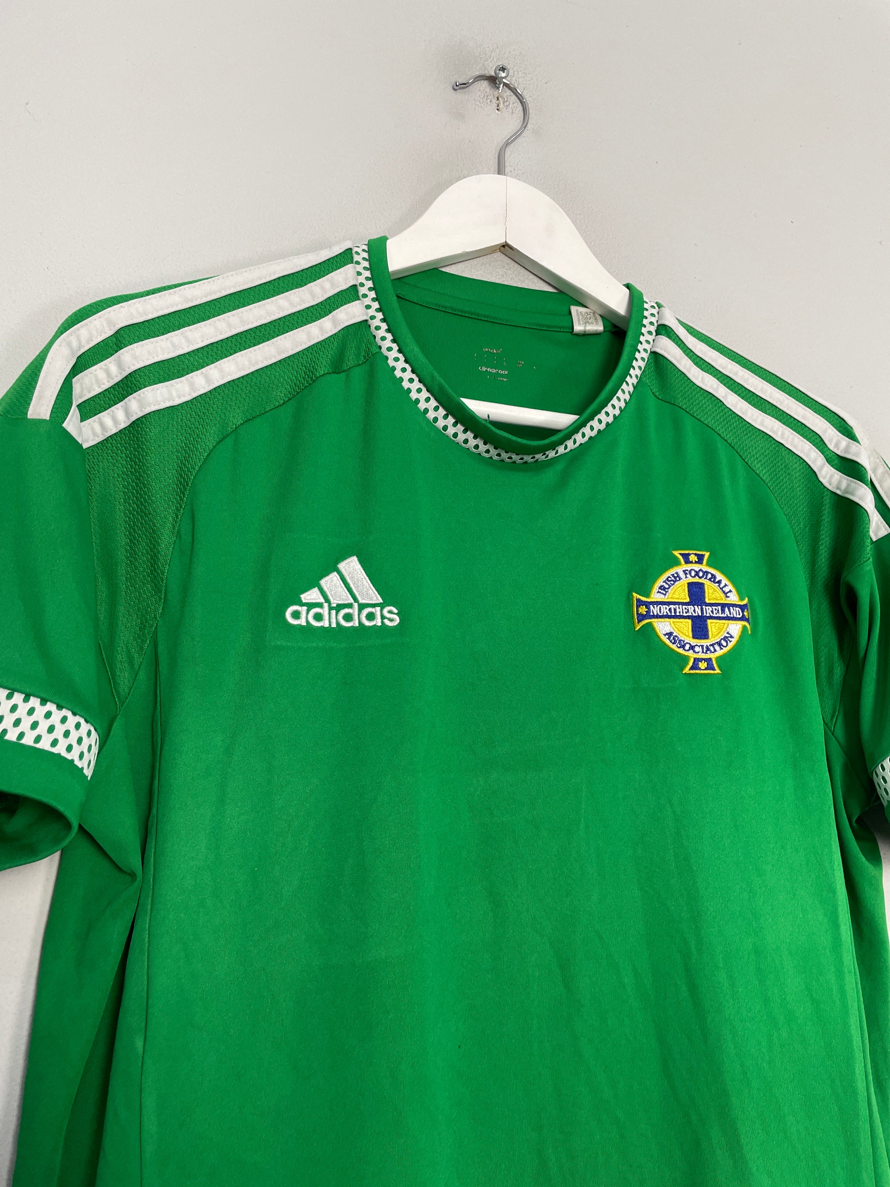 Shop 2015 NORTHERN IRELAND HOME SHIRT (S) ADIDAS, classic football shirts, vintage football shirts & retro soccer jerseys at Cult Kits