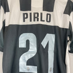 Shop 2012/13 JUVENTUS PIRLO #21 HOME SHIRT (M) NIKE, classic football shirts, vintage football shirts & retro soccer jerseys at Cult Kits